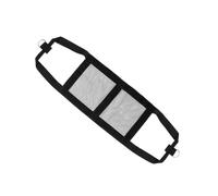 DECOMELODY Élingue de Pesée Réglable pour Petits Animaux Noirs, Hamac de Pesée en Nylon Renforcé Anneaux Métalliques, Fournitures de Pesage pour Agneaux, Veaux et Chèvres, Accessoire Ferme