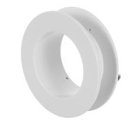 DECOMELODY Enrouleur Électrique de Cordon pour Rail de Rideau Système Motorisé Robuste pour Rideaux de Plafond Enrouleur de Courroie Sécurisé Compatible Stores et Bureaux Installation