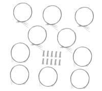 DECOMELODY Ensemble de 5 Kit de Câbles de Frein pour Câbles de Frein et Capuchons Accessoire pour de Route VTT