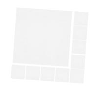 DECOMELODY Feuilles de Papier de Pesée de Laboratoire 90X90Mm Antiadhésives pour Échantillons Lot 500 Feuilles Papier de Pesée Carré Adapté Laboratoire et Expériences