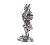 DECOMELODY Figurine Médiévale Japonaise Cupronickel Sculpture Miniature de Bushido Décoration Bureau et Maison Collection et Détail Traditionnel