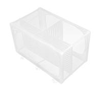 DECOMELODY Filet Élevage pour Poissons avec Ventouse pour Aquarium Boîte à Poissons pour Écloserie Fixe Facilement