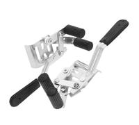 DECOMELODY Frein Manuel pour Fixation Latérale avec Double Pince Antidérapante Protection Recul et Stabilité Renforcée Kit de Remplacement pour Fauteuils