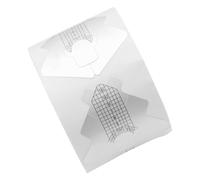 DECOMELODY Gabarit à Ongles en Feuille D'aluminium Épaisse de Poisson pour Extension Rapide, pour Usage Professionnel et Amateurs de Nail Art