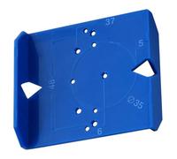 DECOMELODY Gabarit de Perçage pour Charnières Invisibles 35 Mm et 40 Mm, Outil de Quincaillerie pour Meubles, Positionneur Précis pour Portes D'armoire, Accessoire Manuel de Fixation