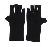 DECOMELODY Gants UV pour Ongles Épais Protection Solaire Dérapante Confort et Flexibilité pour Manucure et Activités Extérieures