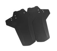 DECOMELODY Garde-Boue Vélo et Arrière Protège Fourche et Roues et Accessoires Vélo sans Logo Installation Facile avec Attaches