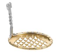 DECOMELODY Grattoir à Gelée en Cuivre Fin Trous Suspendre, Outil Pratique en Acier Inoxydable pour Racler la Gelée de Haricots, Accessoire la Cuisine Polyvalent pour Maison, Restaurant