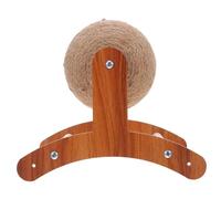 DECOMELODY Griffoir pour Chat Petit Modèle avec Balle Sisal Naturelle Poste à Interactif pour Support pour et Jeu Intérieur
