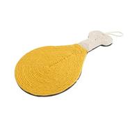 DECOMELODY Griffoir pour Chat Suspendu Tapis à Gratter Jute pour Chaton Jouet pour Chat Intérieur Protège Vos Meubles des Griffures