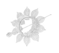 DECOMELODY Hair Clasp Stick Lotus Flower Hairpin Chinese Ancient Style Hanfu Accessories For Women Traditional Festival Updo Holder
