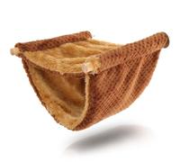 DECOMELODY Hamac Chaud pour Hamster Et Petit Rongeur, Lit Suspendu en Tissu Doux, Taille L, Usage Cage, Adapté pour Hamster, Cochon d'Inde Et Chinchilla