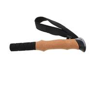 DECOMELODY Hiking Pole Handle Grip Replacement with Ergonomic Cork and EVA Trekking Stick Handle Parts with Safety Wrist Strap for Outdoor Camping and Mountaineering