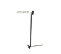 DECOMELODY Hochet de Djembé Africain Portable en Métal Argenté avec Clip Facile à Utiliser pour Djembé, Accessoire pour Événements en Plein Air et Fêtes Musicales