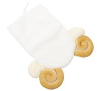DECOMELODY Housse de Casque de Ski Motif Tête de Chèvre Protection Confortable et Lavable pour Casques de Sports Hiver et Glisse