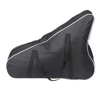 DECOMELODY Housse de Transport Renforcée pour Harpe-Lyre 15 à 19 Cordes Paquet Bandoulière Rembourré et Doublure Douce Étui de Rangement Léger et Protecteur pour Instrument de Musique