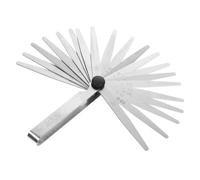DECOMELODY Jauge Épaisseur Acier Cuivre Double Graduation Métrique et Outil de Mesure de Jeu pour Moteurs et Mécaniques avec Protège Lames et Sélection Facile