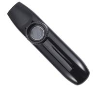 DECOMELODY Kazoo Double Membrane en ABS Noir Instrument de Musique Professionnel Facile à Apprendre Compact et Portable Partenaire pour Guitare et Ukulélé Musical pour Adultes et Éveil