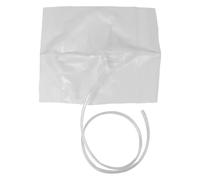 DECOMELODY Kit Bâche Toit et Entonnoir 50X60 CM Tuyau d'Évacuation 4 M, Collecteur Pluie Portable pour Protection Fuites et Récupération Eau de Pluie en Intérieur et Extérieur