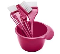 DECOMELODY Kit de Coloration Cheveux Complet Bol et Pinceau Mélangeur pour Teinture Outil Professionnel DIY pour Salon et Usage Domestique Mélange de Crème Colorante Adapté Débutants et