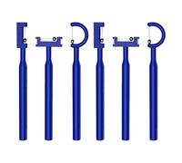 DECOMELODY Kit D'entraînement Langue 6 Pièces pour Orthophonie Dispositif Renforcement Muscles Oraux, Entraîneur Bout de Langue Bleu, Ensemble 3 Pièces pour Rééducation Buccale à Domicile