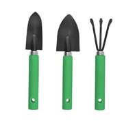 DECOMELODY Kit Plantation Mini Outils de Jardinage Acier Inoxydable Compact pour Plantes Intérieur Pelle Multifonction et Râteau Ergonomique Accessoires Pratiques pour Entretien Plantes
