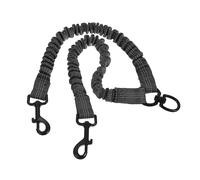 DECOMELODY Laisse de Compagnie Double Bout Réfléchissante Laisse Élastique pour Promenade Extérieur avec Optimal Profitez de Tout Gardant Votre Animal