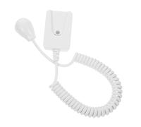 DECOMELODY Laisse Rétractable de Sécurité pour Télécommande et Téléphone avec Câble Extensible et Crochet Auto-adhésif Attache Sécurisée pour Tablette Mobile Tv et Contrôleur