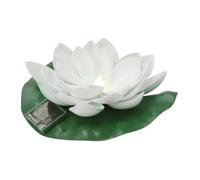 DECOMELODY Lampe Solaire Flottante Décorative pour Jardin et Piscine Fleur LED Colorée Accessoires de Jardin Lumières Solaires Étanchéité et Praticabilité