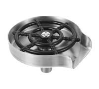 DECOMELODY Lave-gobelet Automatique pour Évier Rinçage Rapide Multi-angle Inox pour Maison Bar et Restaurant