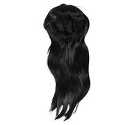 DECOMELODY Long Wig Long Straight Cosplay Wig With Natural Realistic Synthetic Hair Lightweight Breathable And Washable For Role Playing And Costume Use