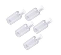 DECOMELODY Lot De 15 Bouteilles Rechargeables De 75 Ml à Presser Pour Shampoing Et Lotion, Flacons De Voyage Compacts Assortis, Pour Voyage, Sport Et Usage Quotidien