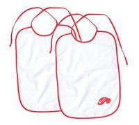 DECOMELODY Lot De 2 Bavoirs Adultes En Coton 100% Toile De Coton Grands Et Absorbants Lavables Et Réutilisables Protection Textile Essentielle Pour Repas à Domicile Et Seniors