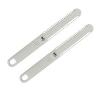 DECOMELODY Lot de 2 Couteaux en Plastique pour Couper Fromage et Beurre Trancheuse à Fromage et Coupe-Beurre Sécurisés Ustensiles Légers Poignées Antidérapantes Usage la Cuisine Quotidien