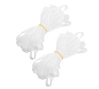 DECOMELODY Lot de 2 Manchons de Protection en Maille Extensible pour Pinceaux de Maquillage, Découpables, Lavables et Réutilisables, Paquet Porte-pinceaux Anti-poussière pour Voyage