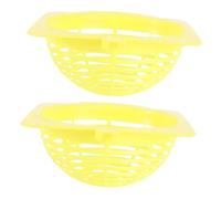 DECOMELODY Lot de 2 Nids D’éclosion Pratiques en Plastique pour Perroquets et Petits Oiseaux, Format Moyen, Utilisation en Reproduction et Élevage, Accessoires pour Cages D’Oiseaux