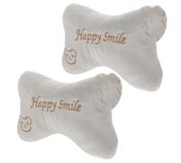 DECOMELODY Lot de 2 Oreillers Cervicaux pour Voiture, Coussins d'Appui-Tête Rembourrés et Respirants, Adaptés à Types de Sièges, Confort de Voyage pour Conducteurs et Passagers