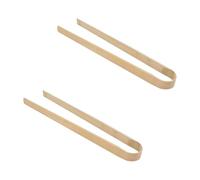 DECOMELODY Lot De 2 Pinces à Crottes en Bambou 50 Cm Ramasseur De Litière pour Chien Outil De Nettoyage Déchets d'animaux Utilisation Extérieure pour Propriétaires d'animaux