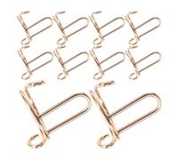 DECOMELODY Lot de 20 Bagues D’Ongles Ajustables en Métal Doré Anneaux Détachables pour Femmes Accessoires Réutilisables pour Manucure Bijoux D’Ongles Pratiques pour Usage Quotidien et