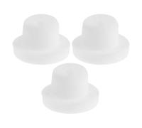 DECOMELODY Lot de 3 Bouchons D'étanchéité en Caoutchouc pour Orifice de Vidange 1,5 Cm, Compatibles Réfrigérateur Congélateur Coffre, Étanches et Résistants au Froid, Accessoires Cuisine