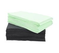 DECOMELODY Lot De 40 Nappes De Tatouage Professionnelles Trois Couches Noir Et Vert, Tapis Imperméable Absorbant, Usage Unique Pour Table De Tatouage Salon, Accessoire Pratique Pour Artistes Tatoueurs
