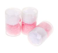 DECOMELODY Lot De 6 Houppettes à Poudre Moelleuses Petites, Disque De Maquillage Poudre, Éponge Douce Pour Femmes, Usage Visage Et Blush, Accessoires De Maquillage Précis