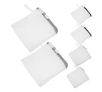 DECOMELODY Lot de 6 Paquet à Linge en Filet Renforcé Petits Anti-Adhérents Multi-Couleurs Protection Linge Délicat et Capsules de Lessive pour Machine à Laver et Organisation