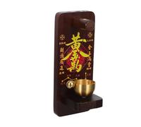 DECOMELODY Magnetic Brass Doorbell Vintage Wooden Wind Chime for Wall Mount Shopkeepers Bell with Sound Easy Installation for Home Garden Porch Restaurant