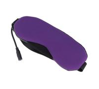 DECOMELODY Masque Yeux USB Vapeur Violet sans Parfum, Bandeau Chauffant et Refroidissant, Masque Oculaire Électronique Rechargeable, Détente la Maison, Bureau et Voyage, Soin Oculaire Unisexe