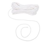 DECOMELODY Mèche en Coton Ronde 3 Mm Diamètre 15 Mètres pour Lampe à Huile Bougie et Lanterne Mèche de Remplacement sans Fumée Combustion Propre Compatible Lampes à Pétrole Beurre Usage