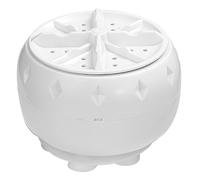 DECOMELODY Mini Machine à Laver Portable à Turbine Turbo, Laveuse de Table Compacte Usb, Machine à Laver Automatique pour Camping-car, Appartement, Bureau et Voyage, Lavage Mains, Petite