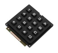 DECOMELODY Module de Clavier Industriel et Haute Fiabilité Environnements Industriels 16 Touches Noir en Plastique Sensation Tactile