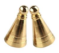 DECOMELODY Moule à Parfum en Laiton pour Fabrication de Cônes Lot de 2 Moules Tour Compacts et Légers Accessoire DIY pour Parfum Utilisation Maison et Voyage