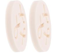 DECOMELODY Moule en Silicone 2 Pcs Forme Ruban Nœud pour Pâtisserie Moule à Chocolat DIY à Bonbons Antiadhésif Résistant la Chaleur Cuisson Maison et Décoration Gourmande Couleur Aléatoire